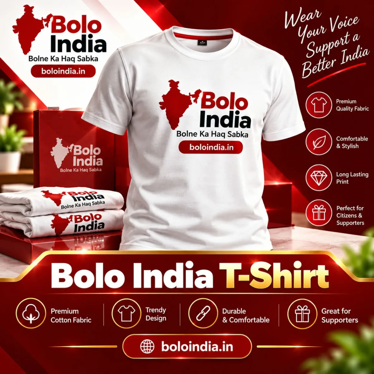 Bolo India T-Shirt